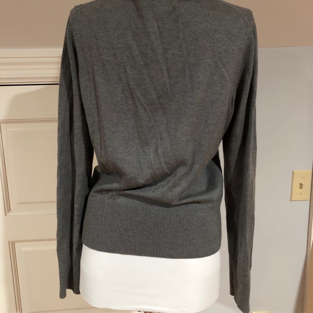Banana republic gray cardigan medium - Picture 4 of 6